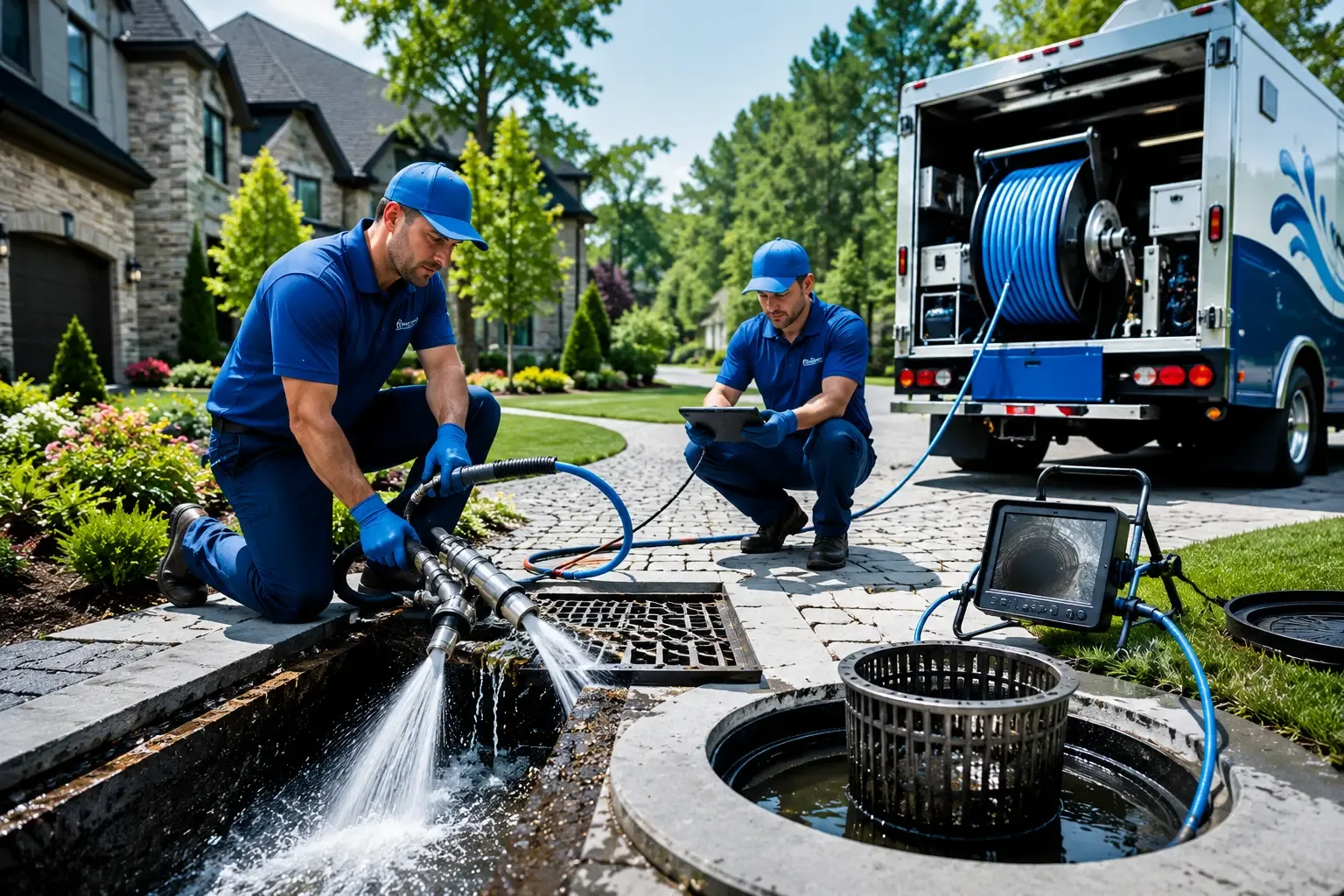 Local outdoor drain cleaning professionals in Nashport, OH